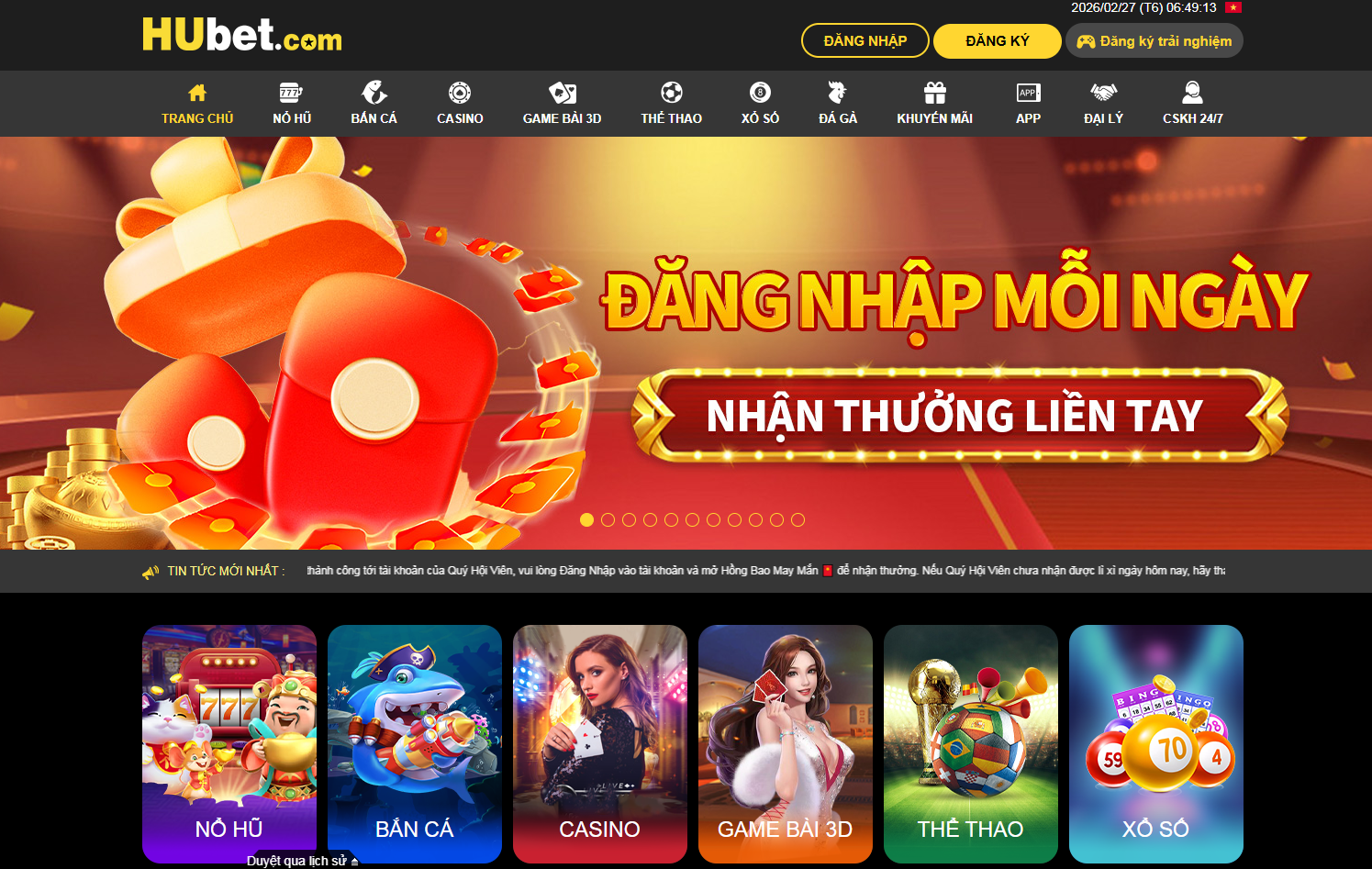 Thông tin tổng qua về nhà cái Hubet